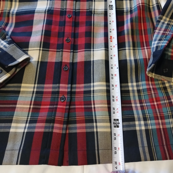 Lauren by Ralph Lauren Plaid Button Down S - Picture 4 of 7
